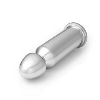 Solid stainless steel butt plug anal plug dildo