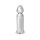 Lustvoller massiver Buttplug aus Edelstahl