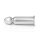 Lustvoller massiver Buttplug aus Edelstahl