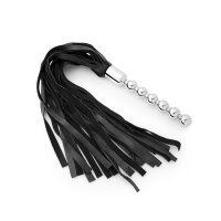Verführerische BDSM Striemenpeitsche aus Leder, mit...
