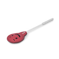 Erotische BDSM Klatsche Smiley aus Leder, mit Edelstahl...