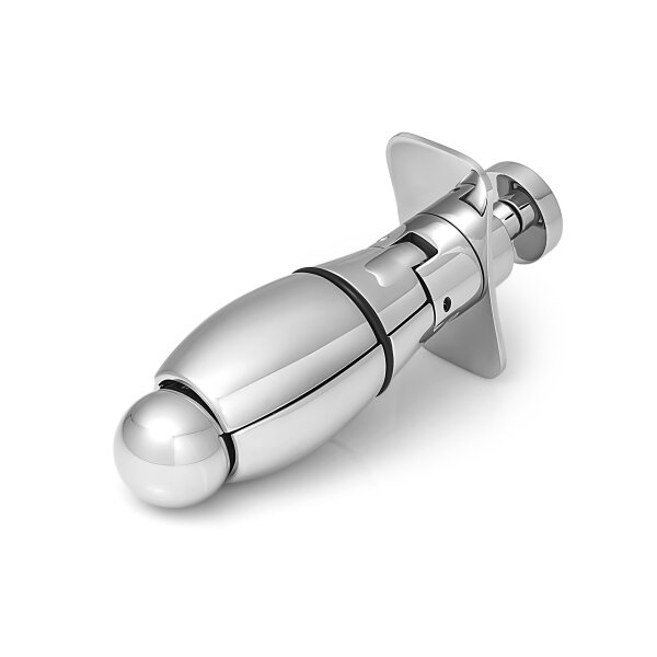Lockable chastity plug anal plug