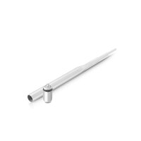 Harnröhren Vibrator aus Edelstahl, 210 mm, Ø 4 auf 6 und 8 mm