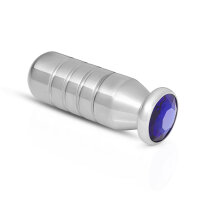 Eleganter Edelstahl-Analplug mit Schmuckstein aus...