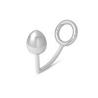 Sinnlicher Cockring, teilbar mit massiver Anal Kegel aus...