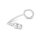 Bondage anal hook with a cockring and 2 balls