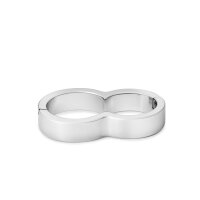 Doppelter Cockring aus Edelstahl, Ø 29 und 34 mm