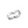 Double stainless steel cockring, Ø 29 and 34 mm