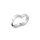 Double stainless steel cockring, Ø 29 and 34 mm