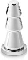 Solid stainless steel anal plug butt plug with stand