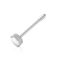 Urethral Vibrator Stainless Steel Penis Plug Dilator with...