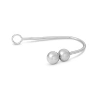 Aufregende Bondage Anal Hook aus Edelstahl mit 2...