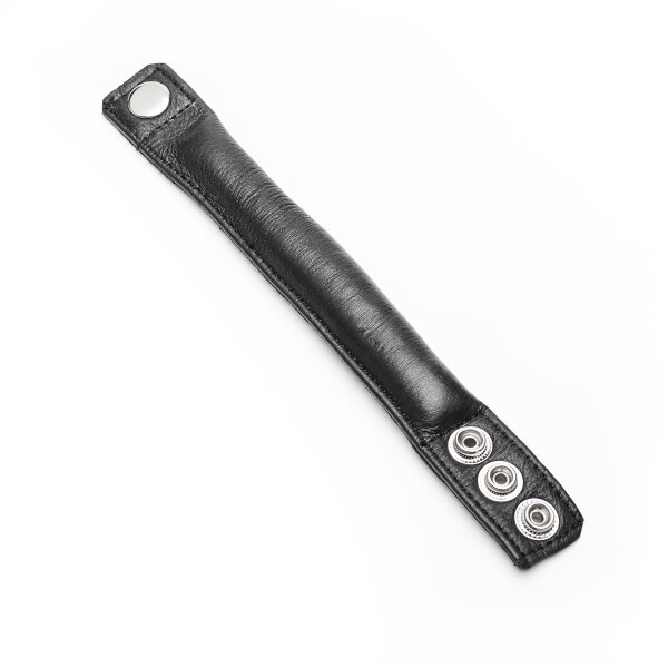 Penisgewicht aus Leder in Schwarz