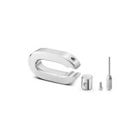 Oval cockring penis ring stainless steel ball stretcher testicle ring CBT testicle weight