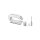 Oval cockring penis ring stainless steel ball stretcher testicle ring CBT testicle weight