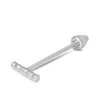 Lustvoller Anal Plug &ldquo;Twister&rdquo; aus Edelstahl...