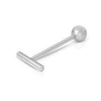 Massiver lustvoller Anal Plug aus Edelstahl, mit...