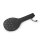 Exciting SM paddle made of leather, round, with spikes