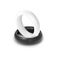 Leichter Cockring aus Acryl, in Schwarz oder Wei&szlig;,...