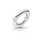 Divisible stainless steel donut cockring, Ø 30 to 55 mm