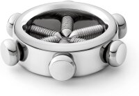 Solid stainless steel glans ring testicle ring with 6 spikes