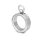 Massiver Ring der O Fingerring, Sklavenring, mit Design