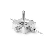 Premium Nippelklemmen aus Edelstahl/ Aluminium mit spitzen Schrauben