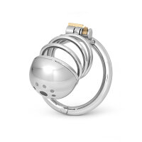 Penisk&auml;fig mit Ringen aus Edelstahl, L&auml;nge: 65...