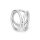 Besonderer Triple Cockring, aus Edelstahl, S - L