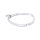 Ergonomisches BDSM Halsband Edelstahl mit abnehmbaren O-Ring