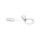 Ergonomisches BDSM Halsband Edelstahl mit abnehmbaren O-Ring