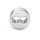 Double testicle weight stainless steel ball stretcher
