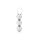 Stainless steel penis stretcher, with 1 to 3 balls