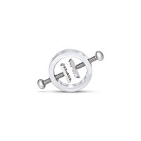 Adjustable metal nipple clamp set