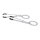 Einstellbare Nippelklemmen Set aus Metall