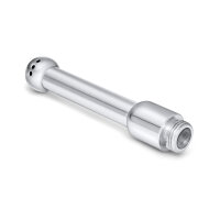 Small stainless steel anal and vaginal douche with spray...