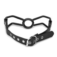 Mouth gag Spider mouth gag with O-ring leather gag