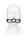 Mouth gag Spider mouth gag with O-ring leather gag
