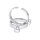 Premium Fussfesseln aus Edelstahl mit Kette