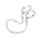 Premium stainless steel ankle cuffs with chain