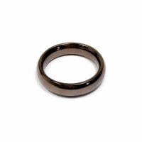 Rounded glans ring Stainless steel in rose gold colour...