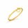BDSM collar made of stainless steel, 24-carat gold-plated, inner diameter 120 mm