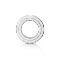 Testicle weight made of medical stainless steel, with folding hinge