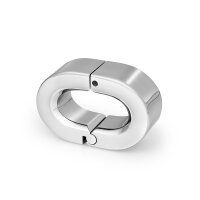 Solid stainless steel ball weight, with hinge