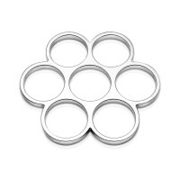 Shibari Revolver Ring, made of stainless steel