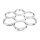Shibari Revolver Ring aus Edelstahl