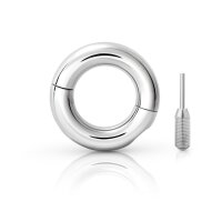 Divisible stainless steel donut cockring, Ø 30 to 45 mm