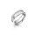 Ansprechender Cockring mit Design, aus Edelstahl, Ø 35 bis 55 mm