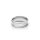 Ansprechender Cockring mit Design, aus Edelstahl, Ø 35 bis 55 mm