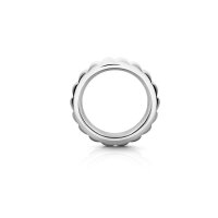 Aufregender Cockring mit Rillen, aus Edelstahl, &Oslash;...